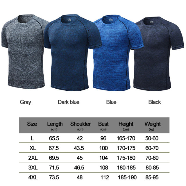 The Mens shop Quick Dry Compression T-Shirts