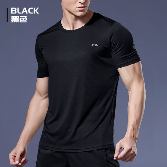 Black Compression Men T-shirts