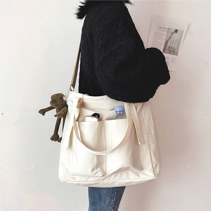 Gym Bag Simple Fashion Zipper Tote Bag