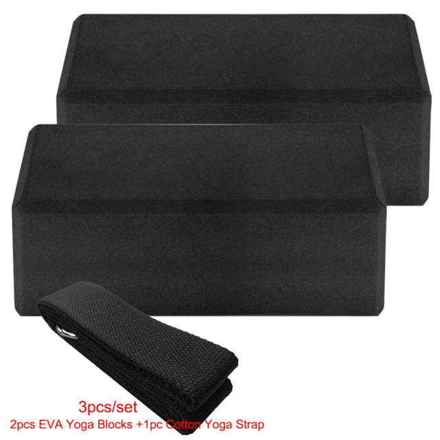 3PCS Yoga Cork Block