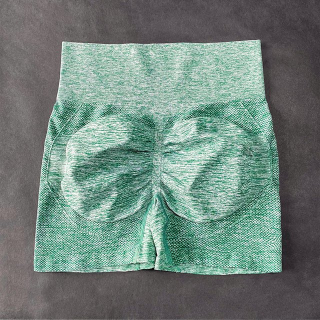 Women High Waist Push Up Gym shorts