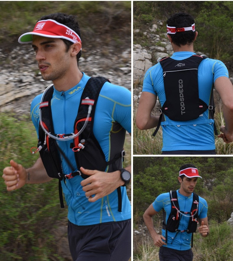 Trail running-ultra-light 5L backpack, marathon, bicycle 1.5L 2L Water Bag