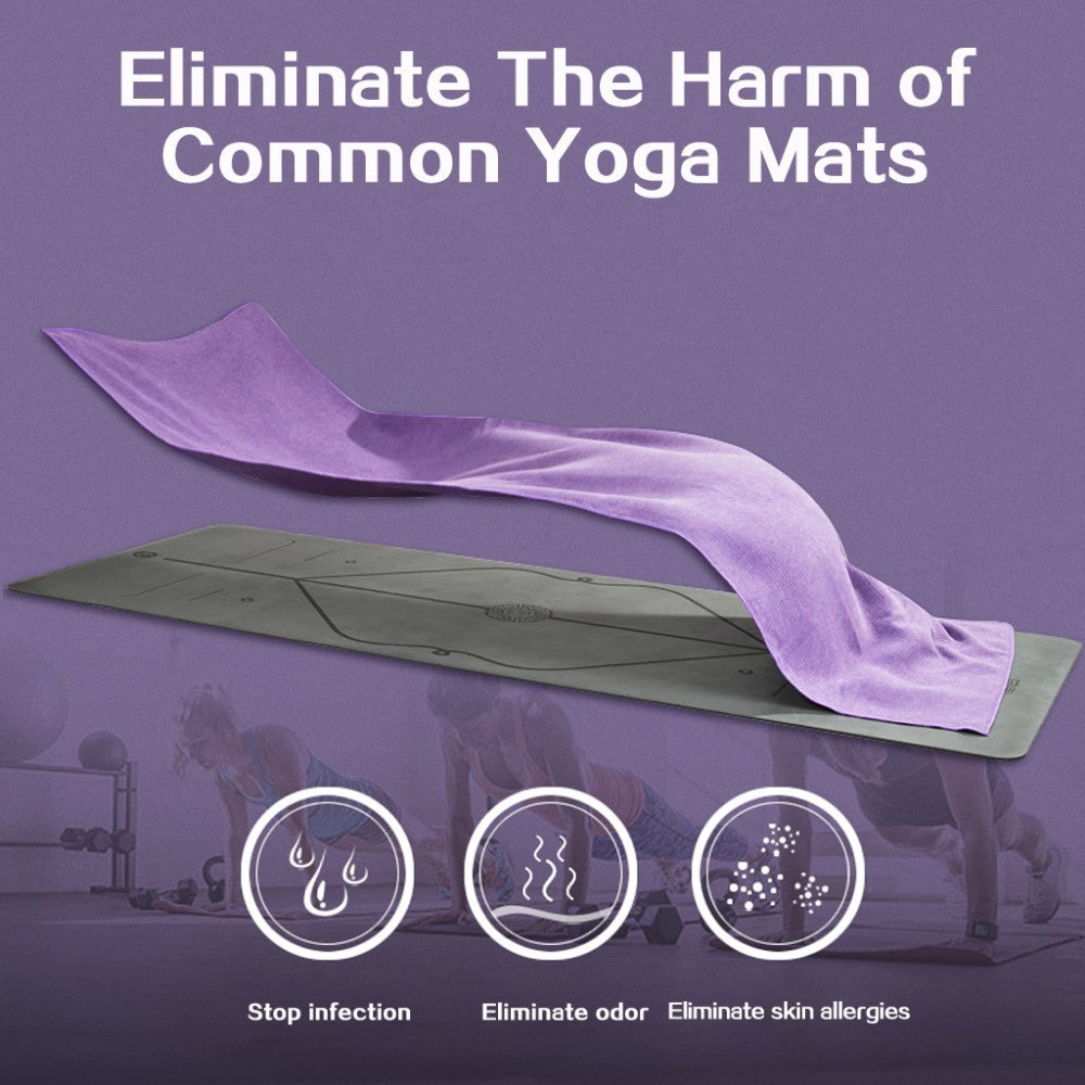 Yoga Mat Anti Skid Microfiber towel