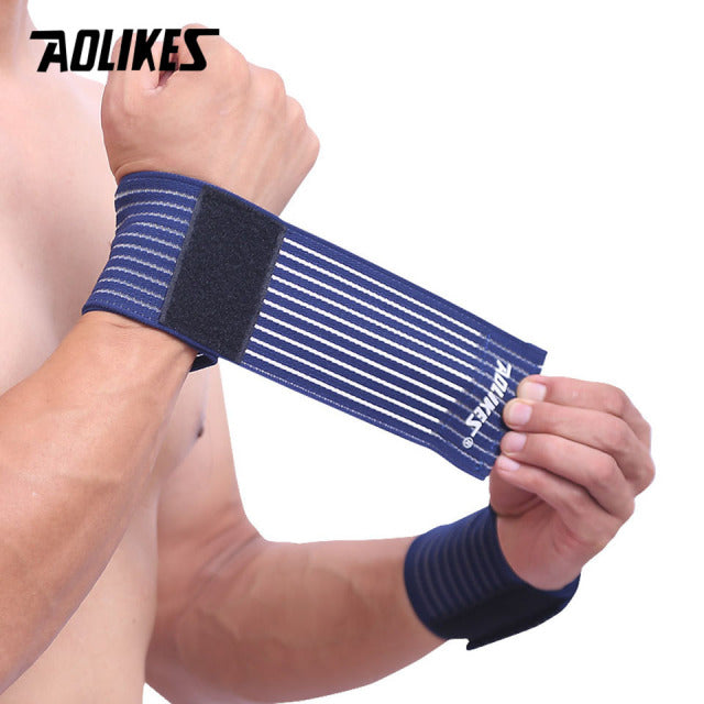 1PCS Cotton Elastic Wristband for Gym Support