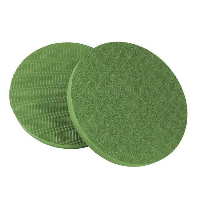 2PCS/Set Portable Small Round Knee or Elbow Pad for Yoga