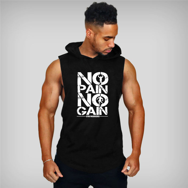 Mens Hooded Tank