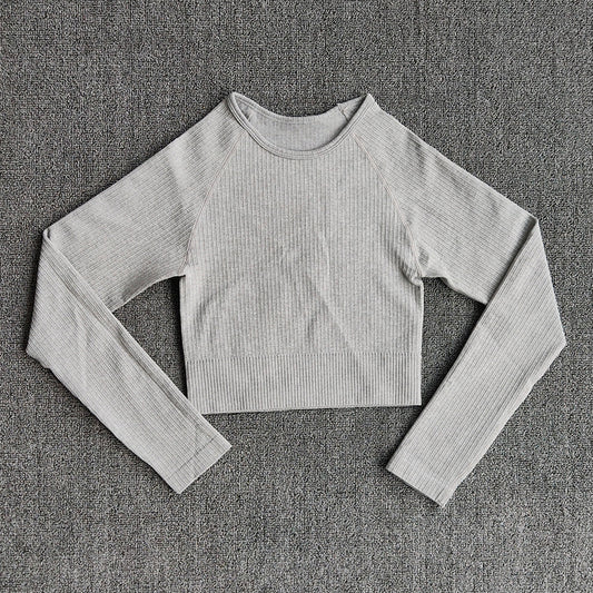 The Gloria Long Sleeve Crop Top