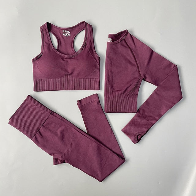 The club 2/3/4PCS Seamless Sport wear