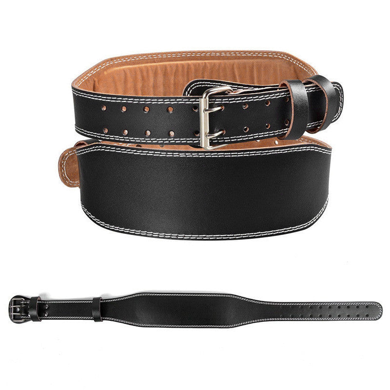 Adjustable Leather Weight Lifting Belt