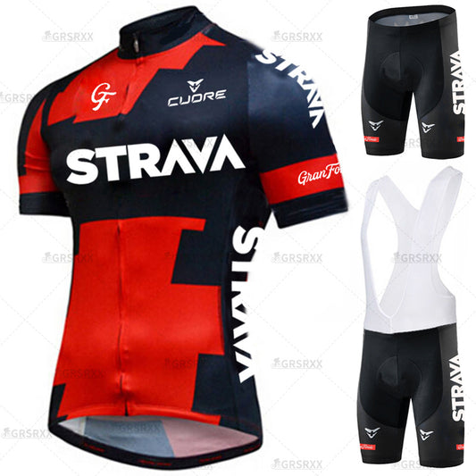 STRAVA Cycling Jersey Set