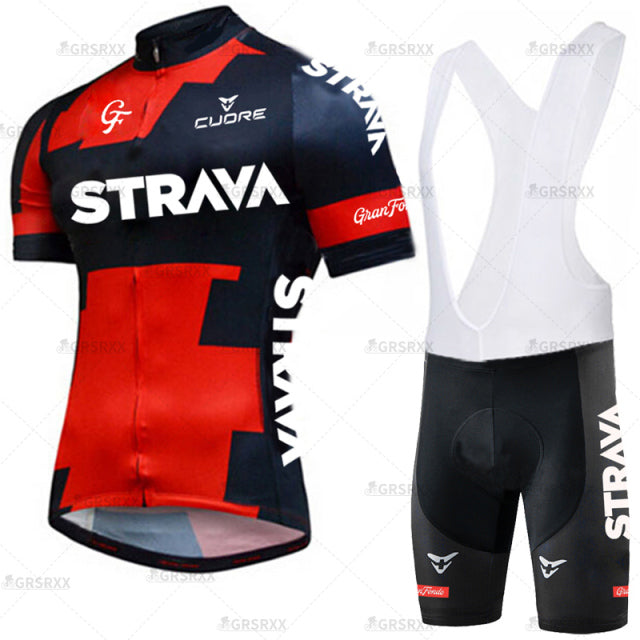 STRAVA Cycling Jersey Set