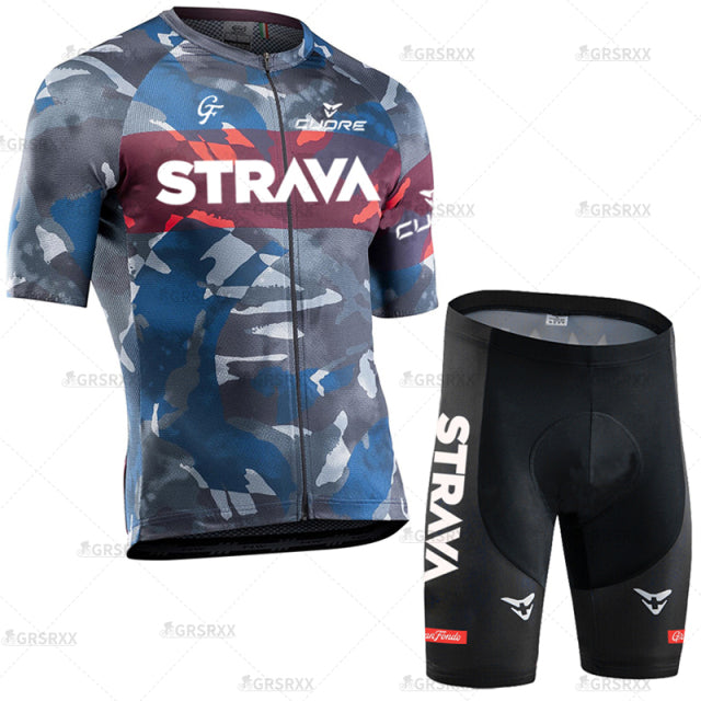 STRAVA Cycling Jersey Set