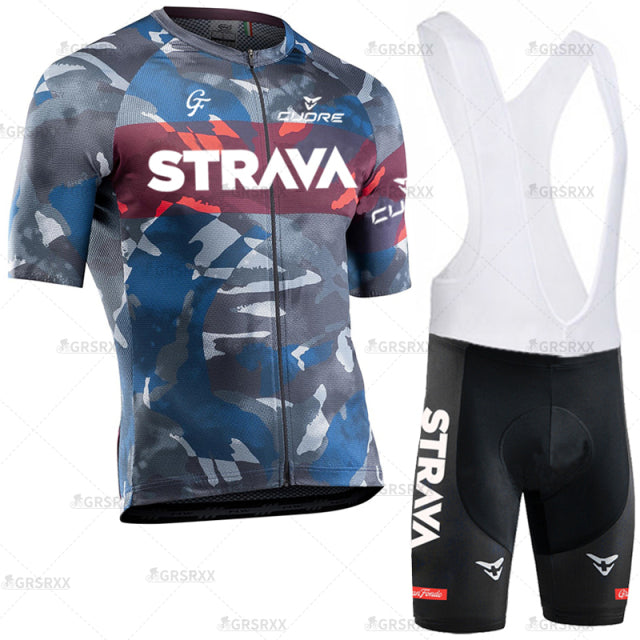 STRAVA Cycling Jersey Set