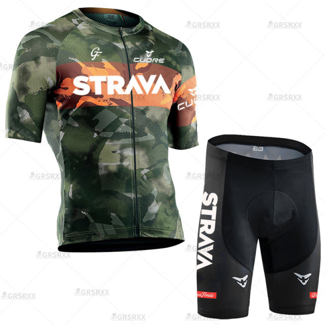 STRAVA Cycling Jersey Set