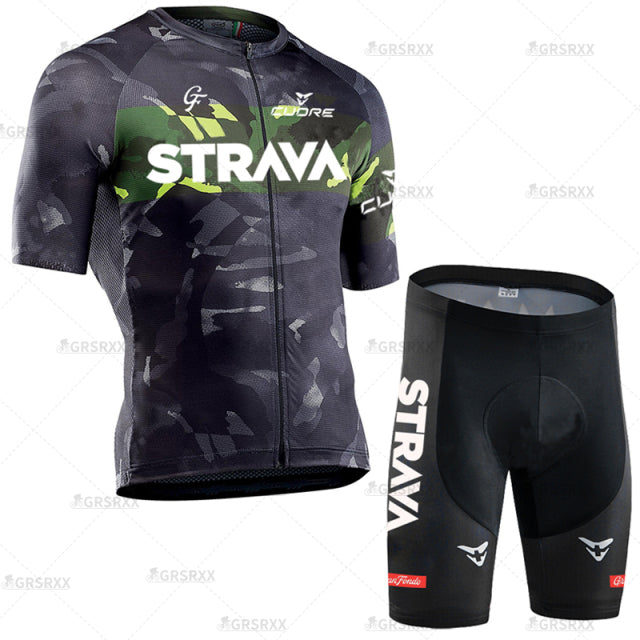 STRAVA Cycling Jersey Set