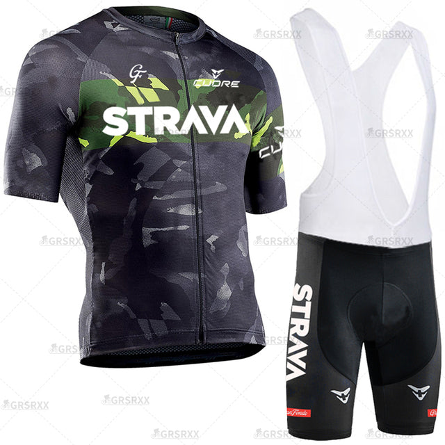 STRAVA Cycling Jersey Set