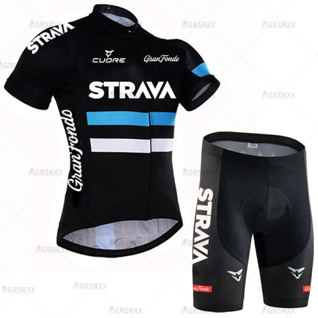 STRAVA Cycling Jersey Set