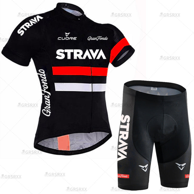 STRAVA Cycling Jersey Set