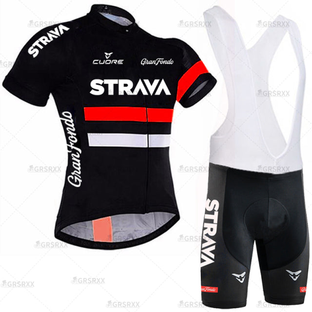 STRAVA Cycling Jersey Set