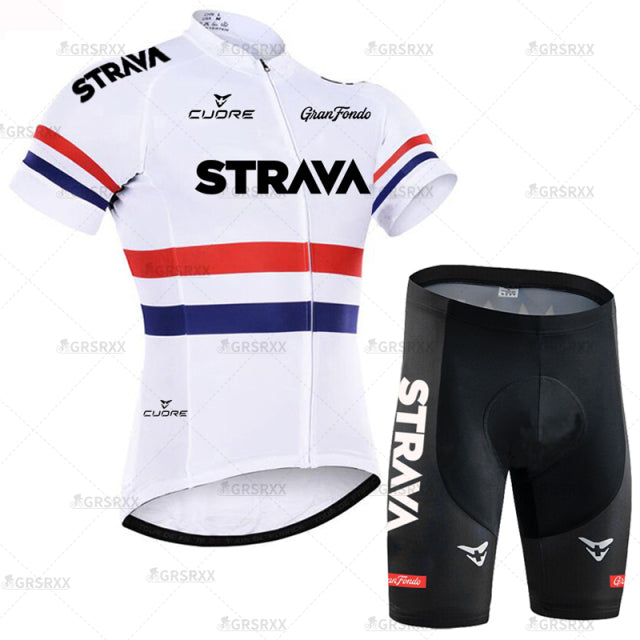 STRAVA Cycling Jersey Set